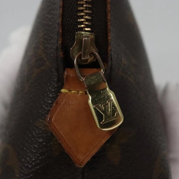 LOUIS VUITTON Monogram Pochette Cosmetic PM Cosmetic Pouch M47515 LV Auth 113199 - Picture 9 of 14